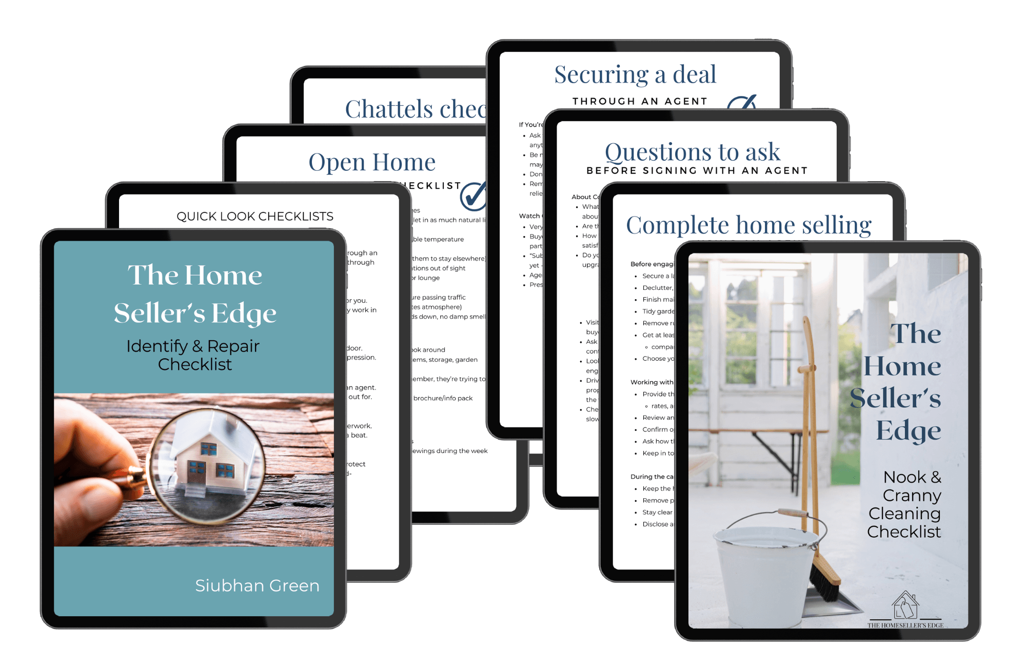 Checklists for preparing your house for sale